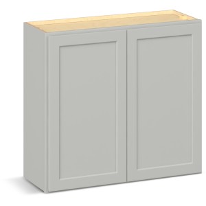 RELIABILT Parkstone II Wall Cabinet, Light Gray, 33" W, 2 Doors, Fully Assembled - 641300 | Lowe's Pro Supply